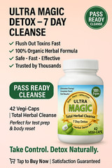 Ultra Magic Detox™ 7-Day Cleanse – Full Body Herbal THC Detox Kit & System Flush