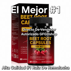 Precursor de Raíz de Remolacha de Oxido Nítrico con Nitratos Mejores Cápsulas