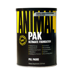 Animal Pak All in One Multivitamin 30 Packets Zinc Vitamin C B D Amino Acids