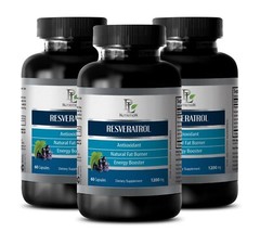 Radiant Living Essence: RESVERATROL COMPLEX 3B 180 Caps – Age-Defying Harmony