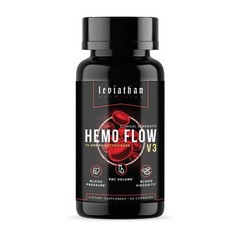 3pcs Leviathan Nutrition Hemo circulation Supplement with Nattokinase for Nit…