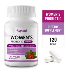 Women’s Probiotic 120pcs, Relieve Occasional Bloating, Promote Digestion Health