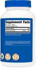 Nutricost Niacin (Vitamin B3) 100mg, 240 Capsules – with Flushing