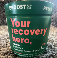 EBOOST Rescue BCAA 2:1:1 Powder Watermelon 8.74oz (248g) 20 Servings