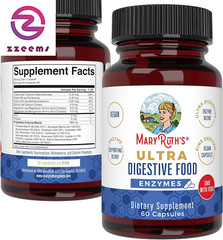 Ultra Digestive Enzymes Capsules | up to 2 Month Supply | Enzyme Supplement for