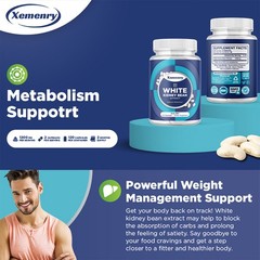 White Kidney Bean 120pcs – Helps Improve Digestion and Weight Management