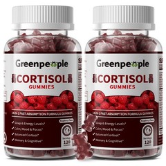 Cortisol Support Supplement Stress Relief & Cortisol Manager 240Gummies