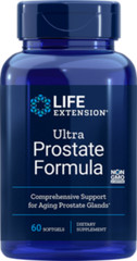 MEGA SALE THREE PACK Life Extension Ultra Prostate Formula 60 gels SAVE $22