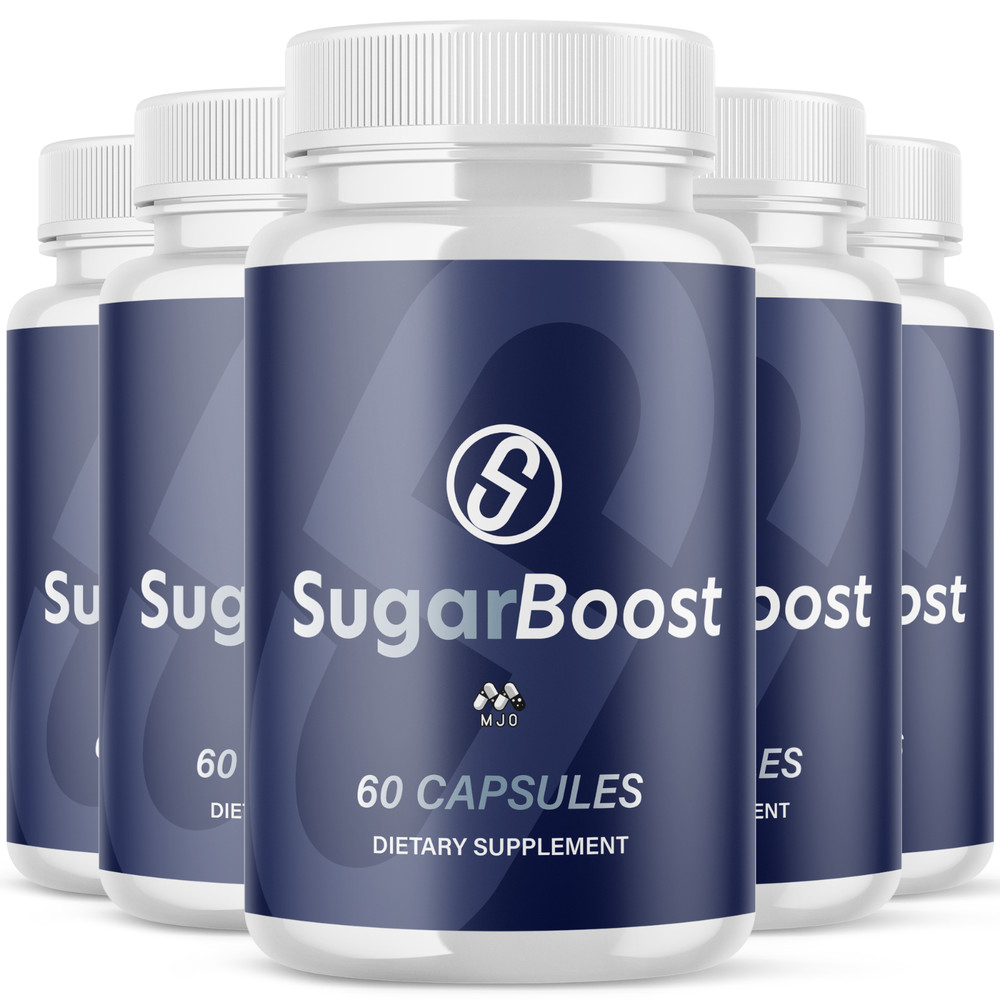 (5 Pack) Sugar Boost Advanced Support Blood Supplement SugarBoost 300 Capsules