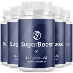 (5 Pack) Sugar Boost Advanced Support Blood Supplement SugarBoost 300 Capsules