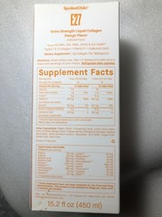 Spoiled child E27 Liquid Collagen Mango Flavor 15.2 fl oz (U8, U1)