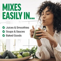 NEW Force Factor Smarter Greens Daily Wellness Powder, Superfood Powder