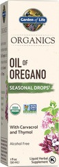 Organics Oil of Oregano Seasonal Drops 1Fl Oz (30 Ml) Liquid, Concentrated Pl…