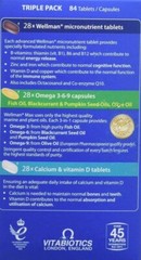 Vitabiotics Wellman Max Health & Vitality 84 Capsules – Long Exp. Date