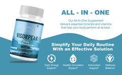 (5 Pack) VigorPeak Advanced Performance, Vigor Peak Daily Support (300 Capsules)