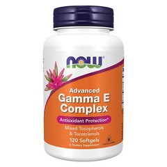 NOW FOODS Advanced Gamma E Complex – 120 Softgels