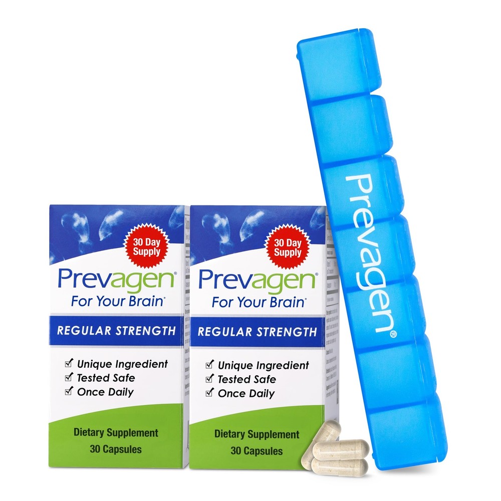 Prevagen Regular Strength – 30 Capsules 2 Pack Formulated For Your Brain 10Mg