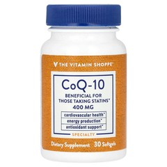 2 X The Vitamin Shoppe, CoQ-10, 400 mg, 30 Softgels
