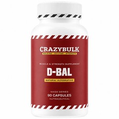 Best Supplement for Muscle Gains Crazy Bulk D BAL 90Caps pack of 5