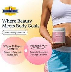 Skinny Collagen Weight Loss Supplement Unflavored – Hydrolyzed Multi-Collagen…