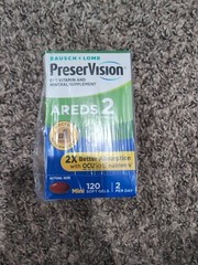 Bausch + Lomb PreserVision AREDS 2 Eye Vitamin And Mineral Supplement 120 Ct