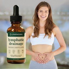 2Pcs Lymphoria 59ml Lymphatic Drainage Drops Detox Immunity Relief Bloat Support