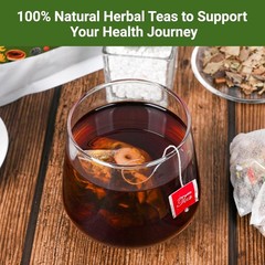 Liver Detox Tea, Chinese Kidney and Liver Cleanse Detox Herbal Tea Support Kidne