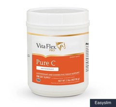 Horse Vitamin C Supplement Powder, Ascorbic Acid, 2 lb, 128-Day