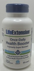 LifeExtention Once Daily Health Booster 30 Soft-gels NEW ONE A DAYMULTI-VIT