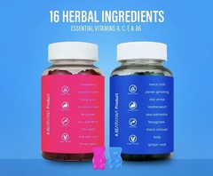 BEARVANA Combo Pack Gummies 120ct Women s Health Herbal Vitamins Supplement