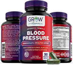 Blood Circulation & Vein Support Supplement Pills for Heart Arteries & Leg Vein