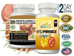 Parasite Cleanse & Detox Intestinal Herbal Dietary Capsule Pills Digestion kit
