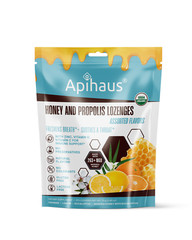 Honey and Propolis Organic Lozenges by Apihaus 20 pcs Assorted Flavors