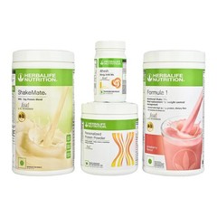 HERBALIFE Nutrition Weight Loss Package Formula 1 + Shakemate + Protien + Afresh