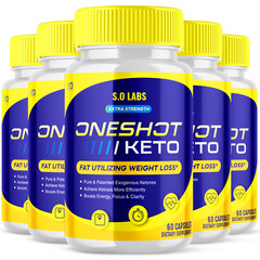 One Shot Keto Capsules – One Shot Supplement For Weight Loss ORIGINAL – 5 Pack