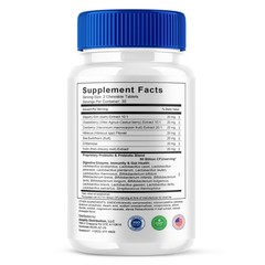 (3 Pack) Dentabiome Advanced, Denta Biome Daily Support Formula (180 Chewables)