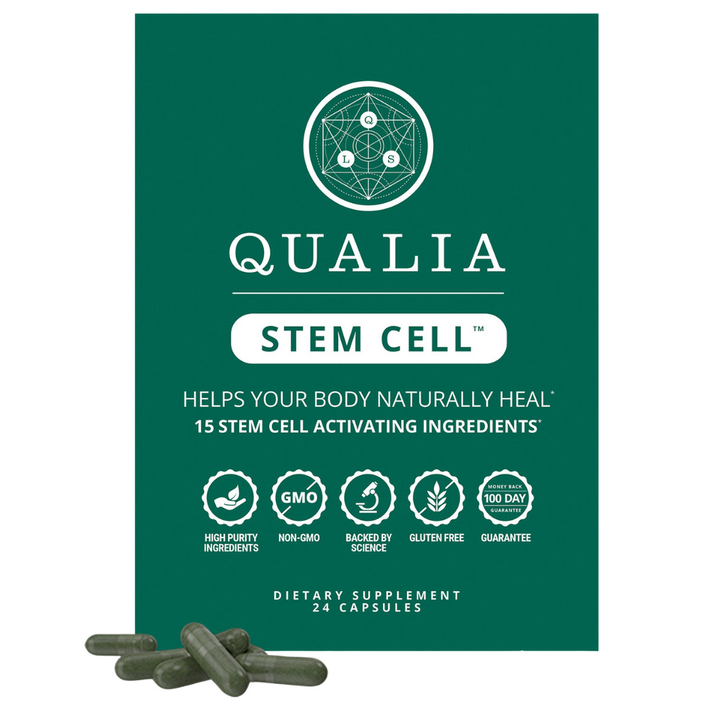 Qualia Life Sciences Qualia Stem Cell Dietary Supplement – 24 Capsules