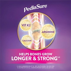 4 X Abbott Pedia Sure Complete Nutrition Growth 1-10 Years Plain 800g