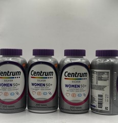 (EXP: 6/27 )4x Centrum Silver Women’s Multivitamin for Women 50 Plus 200 Ct