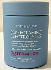 BodyHealth Perfect Amino Electrolytes Watermelon 5.5 oz. New Sealed 02/28