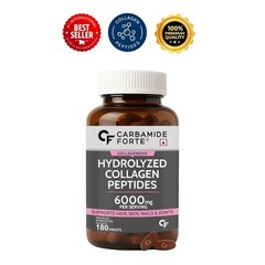 Carbamide For.te Collagen Tablets Skin Hair 180 Count Men