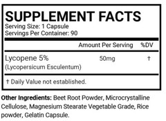 Lycopene 50mg Prostate Health Support Supplement