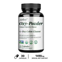 Oxy-Powder 15-Day Colon Cleanse – Detox,Digestive,Gut Health,Constipation Relief
