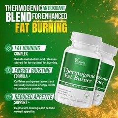 Thermogenic Fat Burner for Women and Men – Appetite Suppressant for Weight Loss