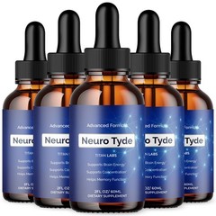 (5 Pack) Neuro Tyde Nootropic Brain Health Support Drops NeuroTyde 150 Servings