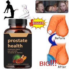 90pcs Natural Body Care Prostate Health Capsules Support for Men’s Wellness