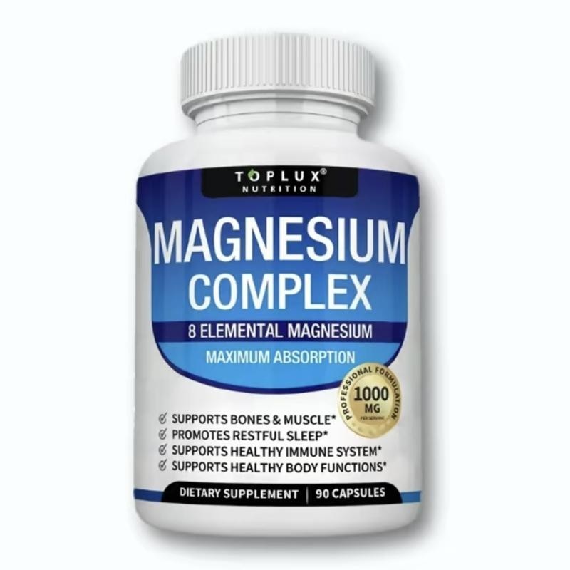NEW Magnesium Complex 8 Essential Magnesium Supplement Fitness Edible-