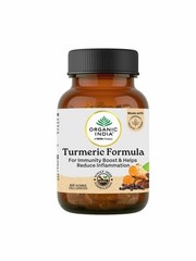 Turmeric Formula Organic India OFFICIAL USA 5 Bottle 300 Caps Immunity