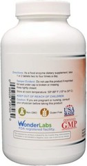 Wonder Laboratories Proteolytic Enzymes Bromelain Papain Pancreatin Trypsin