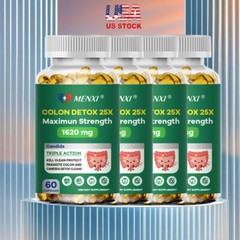 Colon Cleanse 25X Super Flush All Organic Herbs Flush Pounds Lose Weight Detox